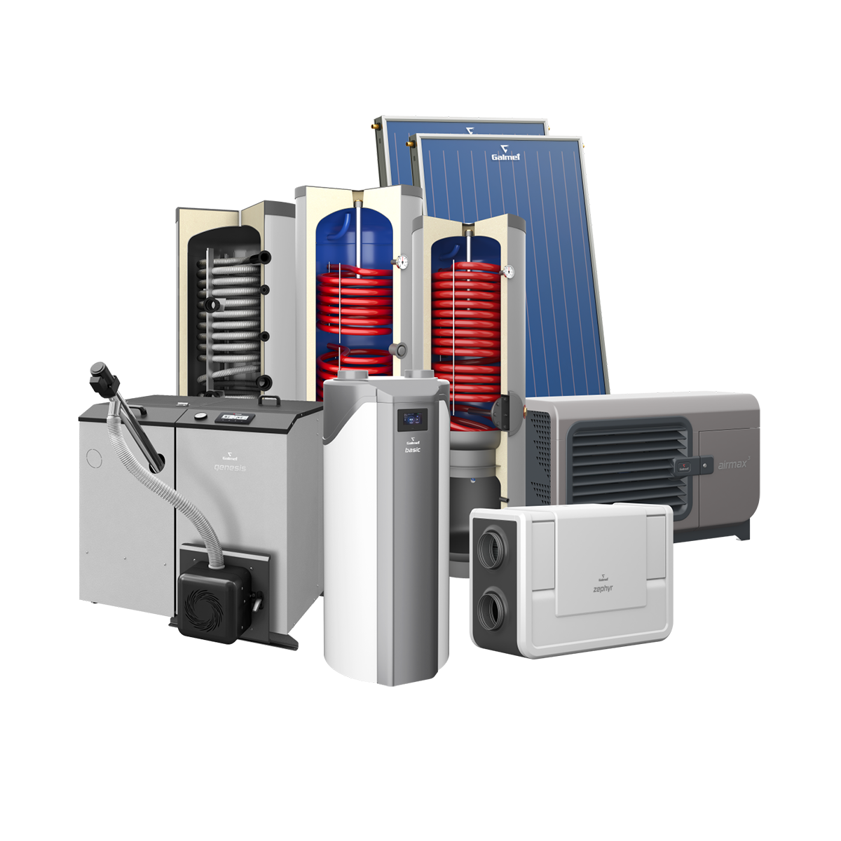 Hybrid heating systems